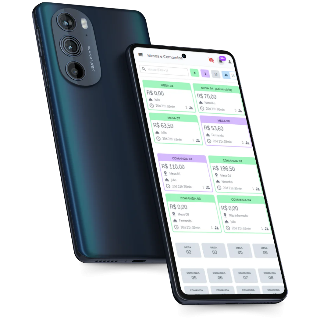 app garçom appquefome